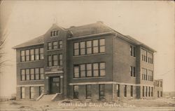 Consolidated School Glyndon, MN Postcard Postcard Postcard