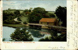 Old Mill at highlands Postcard