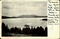 Lake Sunapee and Sunapee Mt. Postcard