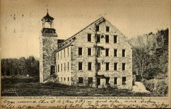 The Old Mill,Factory Hollow Turners Falls, MA Postcard Postcard