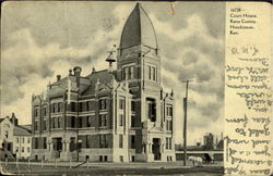 Court House, Reno County Hutchinson, KS Postcard Postcard