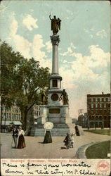 Soldier Monument Postcard