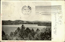 Lake Sunapee And Croydon Mt New Hampshire Postcard Postcard