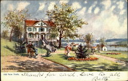 Sir William Howes House.1776 New York, NY Postcard Postcard