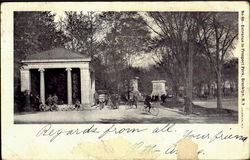 Enterance To Prospect Park Brooklyn, NY Postcard Postcard