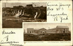 Niagra Falls Power And Manufacturing Co. Power House Niagara Falls, NY Postcard Postcard