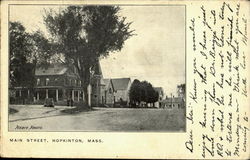 Main Street Hopkinton, MA Postcard Postcard