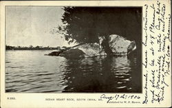 Indian Heart Rock Postcard