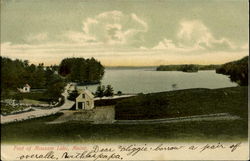 Foot Of Mousam Lake Postcard