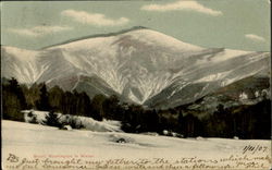 Mount Washington In Winter Postcard