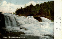 Hiram Falls Sacoriver Postcard