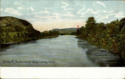 The Connecticut Valley Looking North Fairlee, VT Postcard Postcard