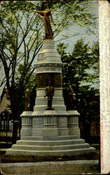 Soldiers Monument Postcard