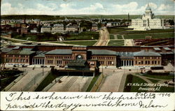 N. Y. N. H. & H. Station & Capitol Postcard