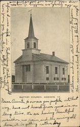 Baptist Church Postcard