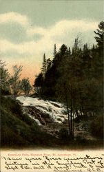 Emersons Falls, Sieopers River St. Johnsbury, VT Postcard Postcard