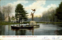 Roger Williams Park, Dyer Memorial Postcard