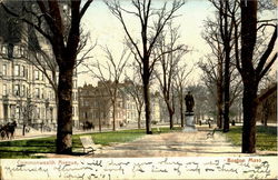 Commonwealth Avenue Postcard