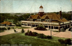 Riverton Casino Portland, ME Postcard Postcard