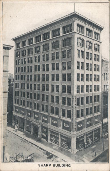 Sharp Building Kansas City, MO Postcard