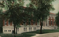 Carnegie Library, Howard University Postcard