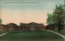 Freedman's Hospital, Howard University Washington, DC Washington DC Postcard Postcard Postcard