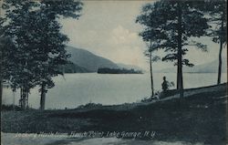 Looking North from French Point Postcard