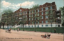 St. Mary's Hospital, 28th and Main Street Postcard