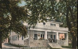 Lyndon, Mrs. Albright Excelsior Springs, MO Postcard Postcard Postcard