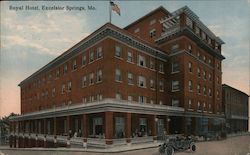 Royal Hotel Excelsior Springs, MO Postcard Postcard Postcard