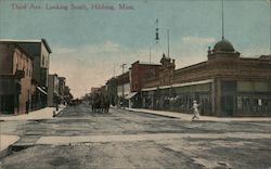 Third Avenue, Looking South Postcard