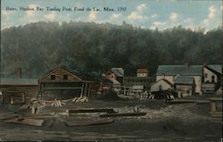 Ruins, Hudson Bay Trading Post, 1797 Fond du Lac, MN Postcard Postcard Postcard