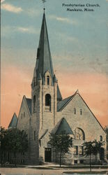 Presbyterian Church Mankato, MN Postcard Postcard Postcard