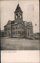 High School Mankato, MN Postcard Postcard Postcard