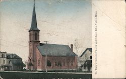 St Mary's Catholic Church and School Postcard