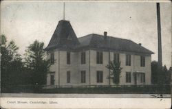 Court House Cambridge, MN Postcard Postcard Postcard