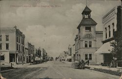 Broadway Looking North Postcard