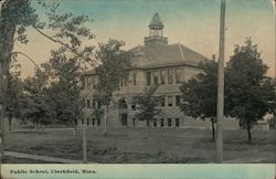 Public School Clarkfield, MN Postcard Postcard Postcard