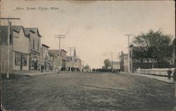 Main Street Cyrus, MN Postcard Postcard Postcard