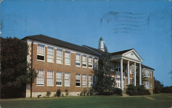 Center High School Texas J.B. Sanders Postcard