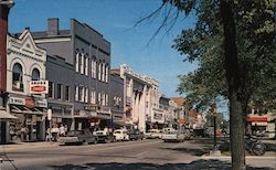 State Street on the campus of the University of Michigan Ann Arbor, MI Postcard Postcard Postcard