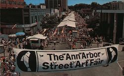 Ann Arbor Street Fair Postcard