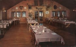 Main Dining Room at Little Bohemia Lodge Postcard