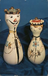 King Salt and Queen Pepper from the House of European Specialties Postcard