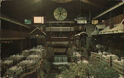 Brookdale Lodge Dining Room Postcard