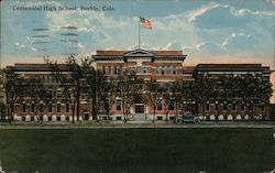 Centennial High School Postcard