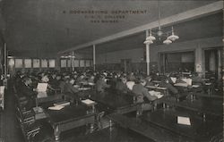 A Bookkeeping Department C. C. C. College Postcard