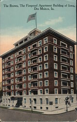 The Brown Des Moines, IA Postcard Postcard Postcard