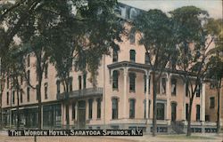 The Worden Hotel Saratoga Springs, NY Postcard Postcard Postcard