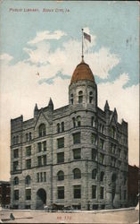 Public Library Postcard